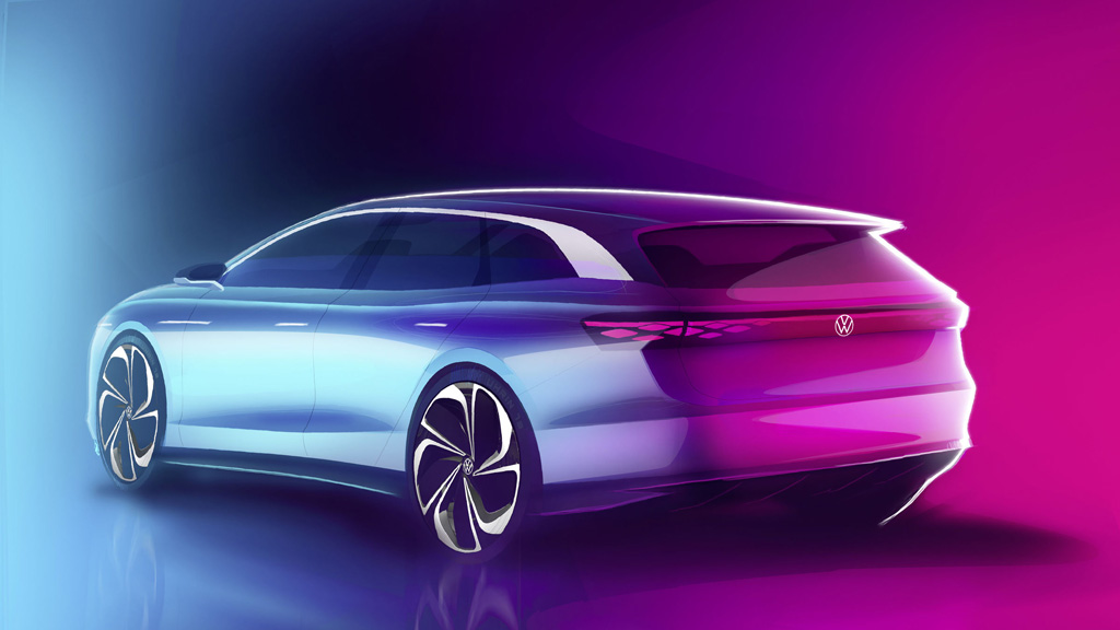 Volkswagen, new electric concept, ID. SPACE VIZZION